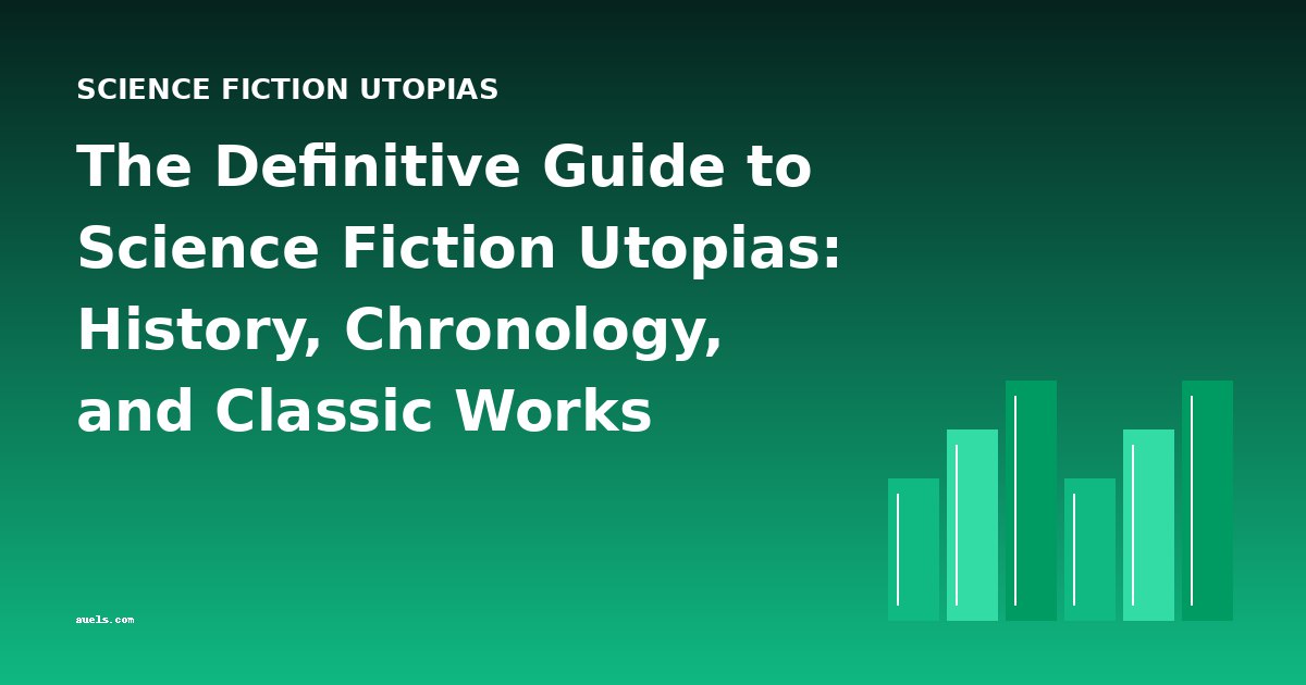 The Definitive Guide to Science Fiction Utopias: History, Chronology, and Classic Works