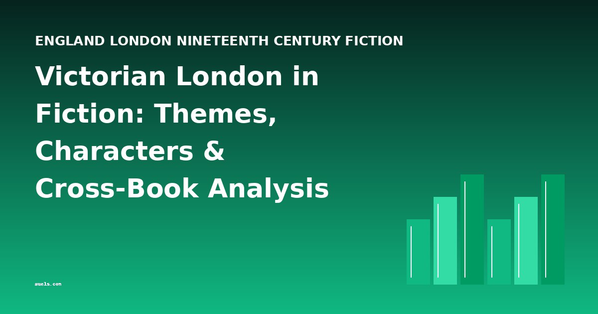 Victorian London in Fiction: Themes, Characters & Cross-Book Analysis