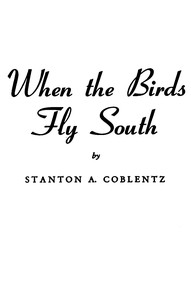 Cover of When the birds fly south — Edition Insights