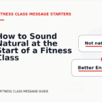 How to Sound Natural at the Start of a Fitness Class Message