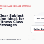 Clear Subject Line Ideas for Fitness Class Messages
