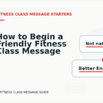 How to Begin a Friendly Fitness Class Message