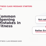 Common Opening Mistakes in Fitness Class Messages