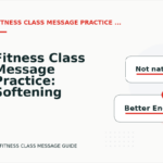 Fitness Class Message Practice: Softening Direct Sentences